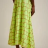Shop Liviana conti Gonna Rete Lime/Argilla | Rete Marea/Bianco