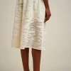 Best Sale Liviana conti Gonna Devore' Bianco