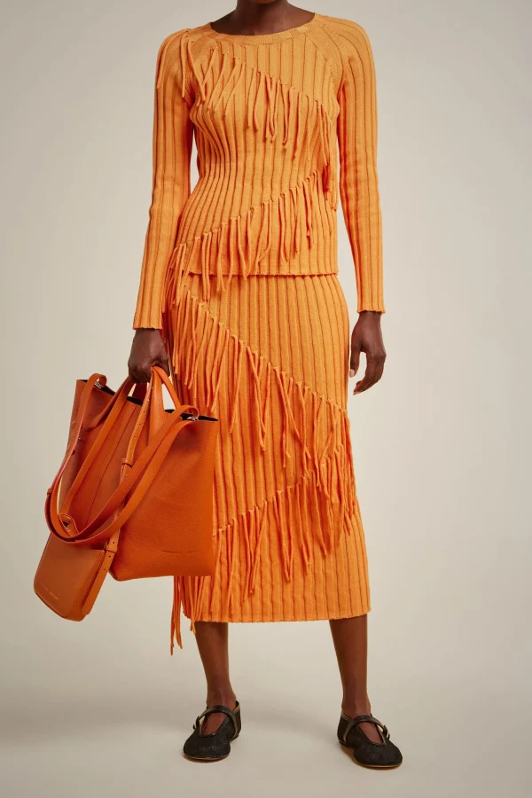 gonna_frange_0.webp Sale Liviana conti Gonna Frange Mango