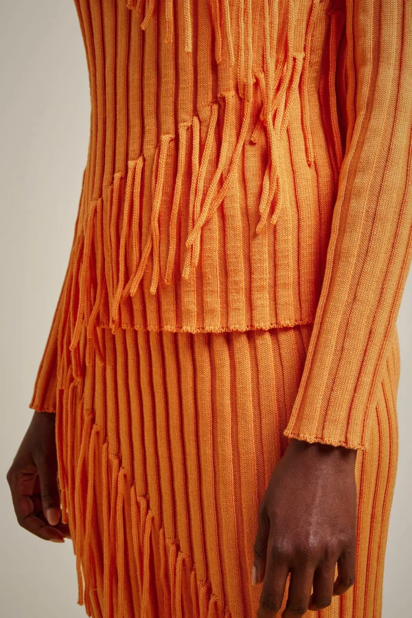 gonna_frange_1.webp Sale Liviana conti Gonna Frange Mango