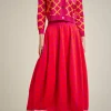 gonna_jacquard_0.webp Hot Liviana conti Gonna Jacquard Catena Fuxia/Goji