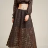 Discount Liviana conti Gonna Macrame' Moro