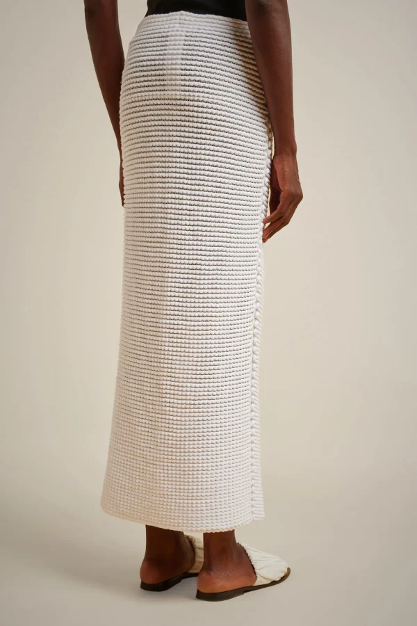gonna_punto_wafer_2.webp Outlet Liviana conti Gonna Punto Wafer Bianco