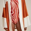 kimono_corto_1.webp Hot Liviana conti Kimono Corto Graffito Nero/Bianco | Pois Ruggine/Bianco