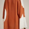 kimono_corto_2.webp Hot Liviana conti Kimono Corto Graffito Nero/Bianco | Pois Ruggine/Bianco