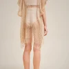 kimono_rete_laminata_1.webp Discount Liviana conti Kimono Rete Laminata Oro