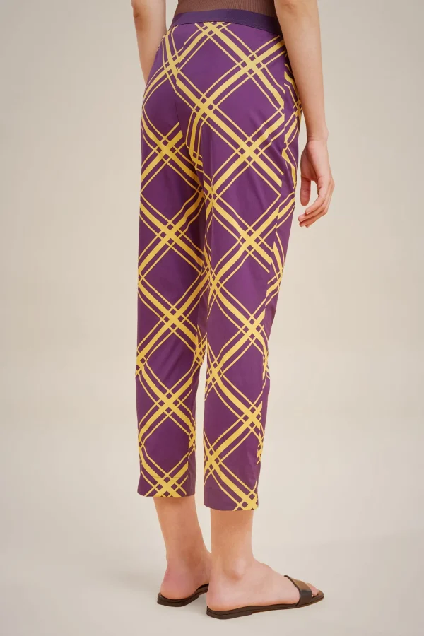 leggings_4-1.webp Hot Liviana conti Leggings Viola Tricolor | Pois Bosco/Aloe | Check Bacca | Pois Bianco/Calce