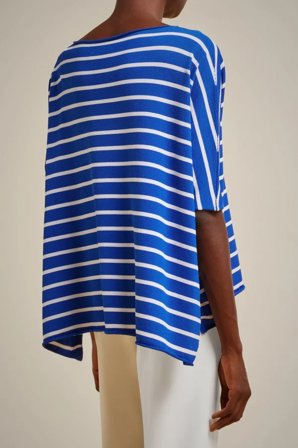 Cheap Liviana conti Maglia A Righe Riga Marea/Bianco | Riga Corno/Bianco | Riga Cyber/Bianco