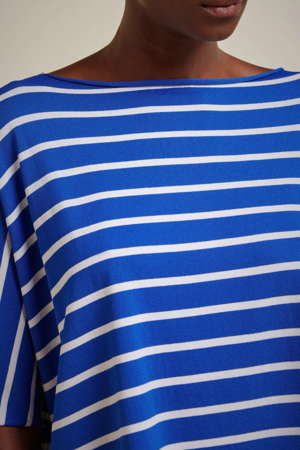 Cheap Liviana conti Maglia A Righe Riga Marea/Bianco | Riga Corno/Bianco | Riga Cyber/Bianco