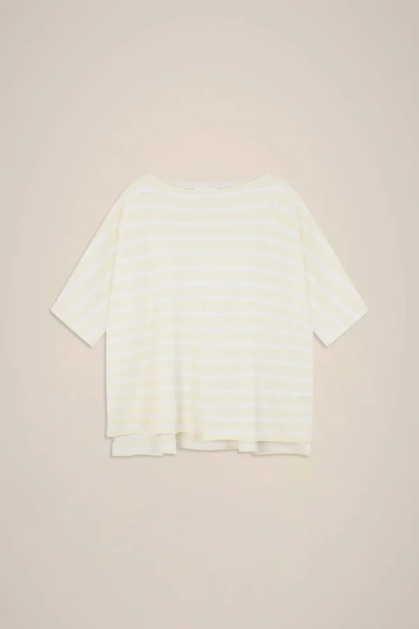 Cheap Liviana conti Maglia A Righe Riga Marea/Bianco | Riga Corno/Bianco | Riga Cyber/Bianco