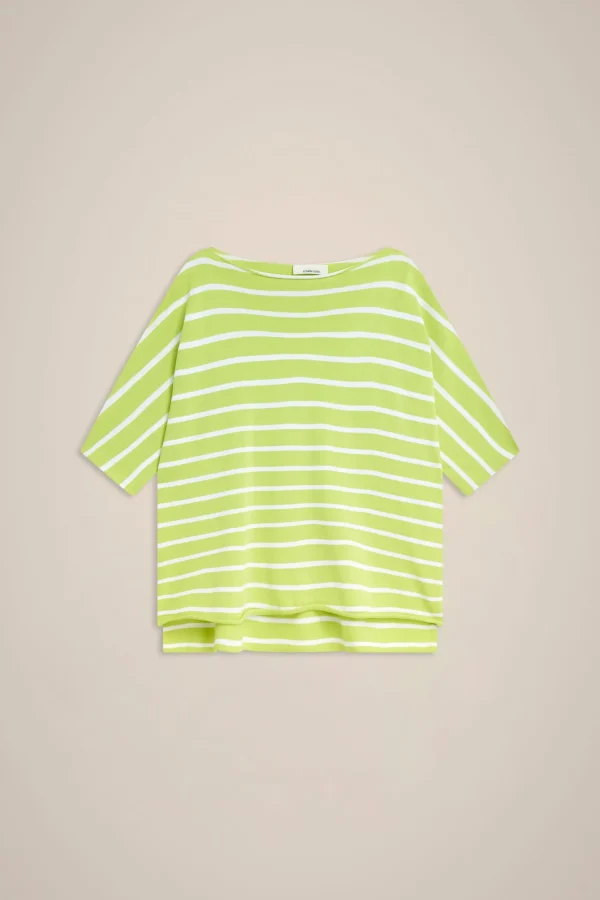Cheap Liviana conti Maglia A Righe Riga Marea/Bianco | Riga Corno/Bianco | Riga Cyber/Bianco