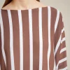 maglia_assimmetrica_2.webp Fashion Liviana conti Maglia Assimmetrica Ebano/Bianco | Nero