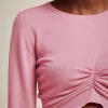 maglia_crop_0.webp Cheap Liviana conti Maglia Crop Rosa Ruby | Granita Al Lampone
