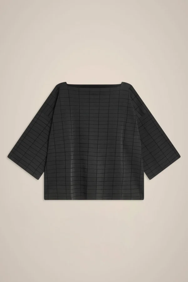 maglia_geometrica_4.webp Cheap Liviana conti Maglia Geometrica Bianco | Nero