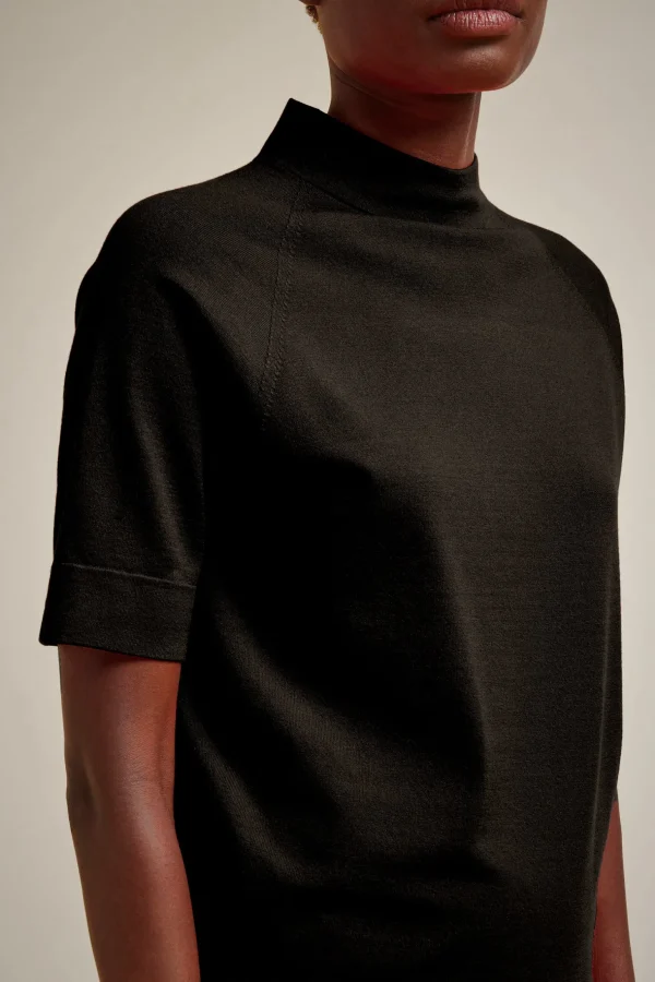 maglia_mcorta_10.webp Best Sale Liviana conti Maglia M/Corta Bianco | Mandarino | Bacca Di Goji | Notte