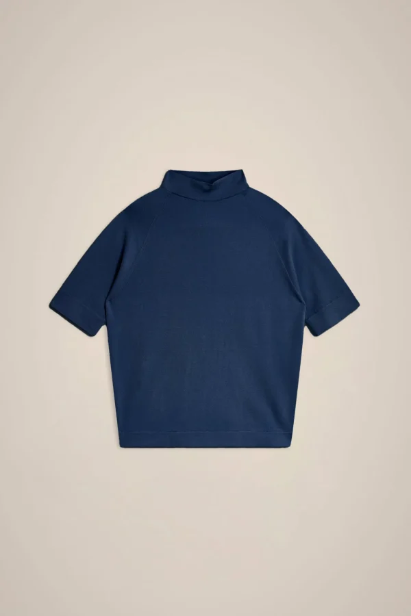 maglia_mcorta_8.webp Best Sale Liviana conti Maglia M/Corta Bianco | Mandarino | Bacca Di Goji | Notte