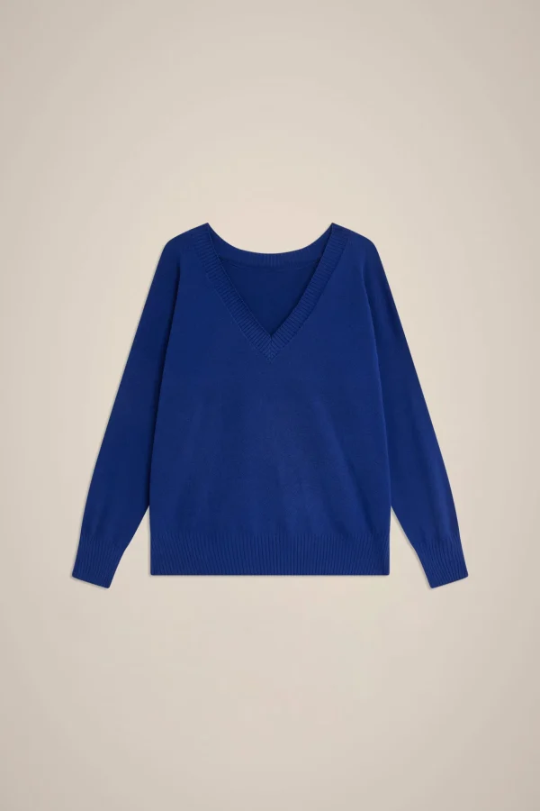 maglia_over_frontba_4.webp New Liviana conti Maglia Over Front/Ba Bianco | Marea | Notte