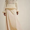 Fashion Liviana conti Maglia Rete Latte D'Avena