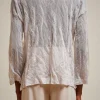 maglia_rouches_1.webp Clearance Liviana conti Maglia Rouches Bianco