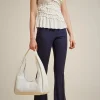 Cheap Liviana conti Maxi Hobo Con Zip Bianco