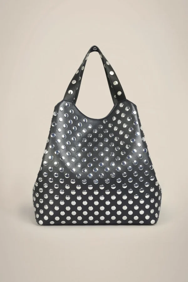 maxi_tote_borchie_5.webp Cheap Liviana conti Maxi Tote Borchie Argilla | Nero