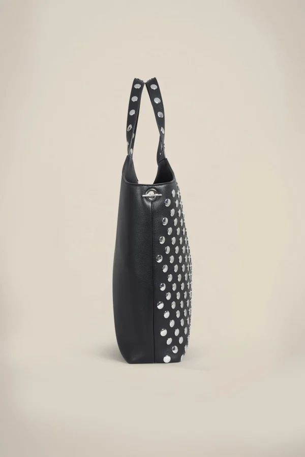 maxi_tote_borchie_7.webp Cheap Liviana conti Maxi Tote Borchie Argilla | Nero