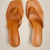 Clearance Liviana conti Mule Infradito Acqua | Cuoio | Nero