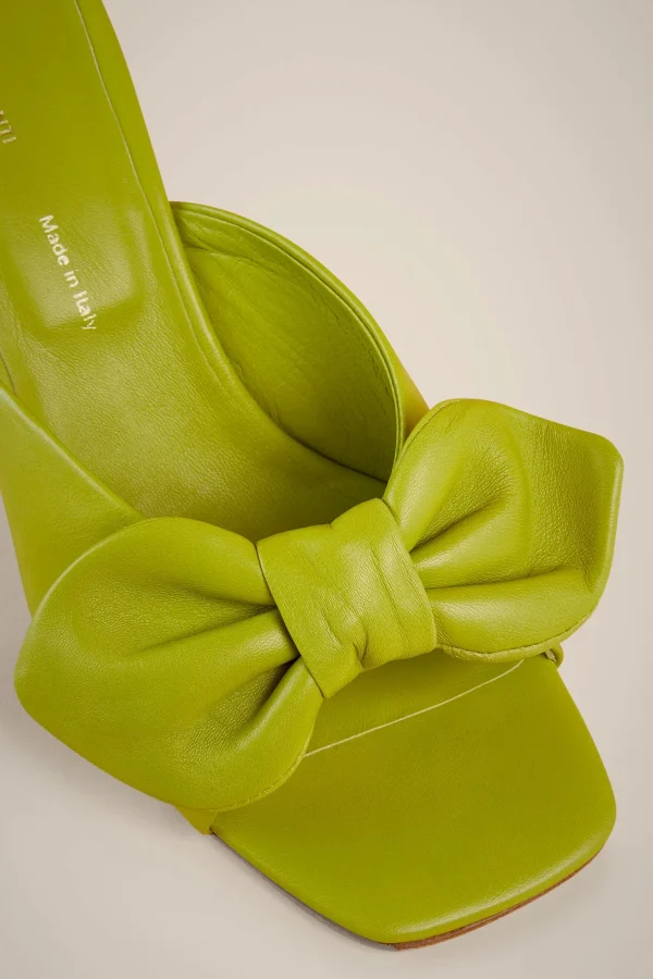 mules_fascia_fiocco_3.webp Outlet Liviana conti Mules Fascia Fiocco Clorofilla