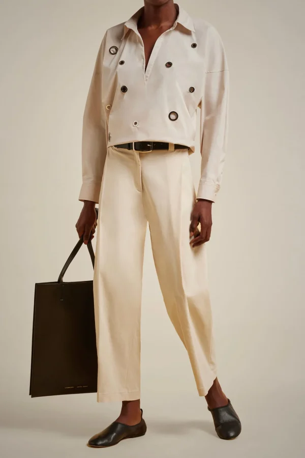 Store Liviana conti Pantalone Latte D'Avena | Nero