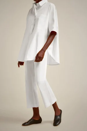 pantalone_0-16.webp Outlet Liviana conti Pantalone Bianco | Albicocca | Granita Al Lampone | Marea