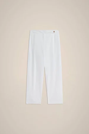 pantalone_0-35.webp Hot Liviana conti Pantalone Bianco | Albicocca | Granita Al Lampone | Notte