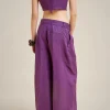 pantalone_2-34.webp Cheap Liviana conti Pantalone Bianco | Bacca | Nero
