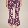 pantalone_3-19.webp Clearance Liviana conti Pantalone Fiore Stencil Bosco | Venatura Bacca