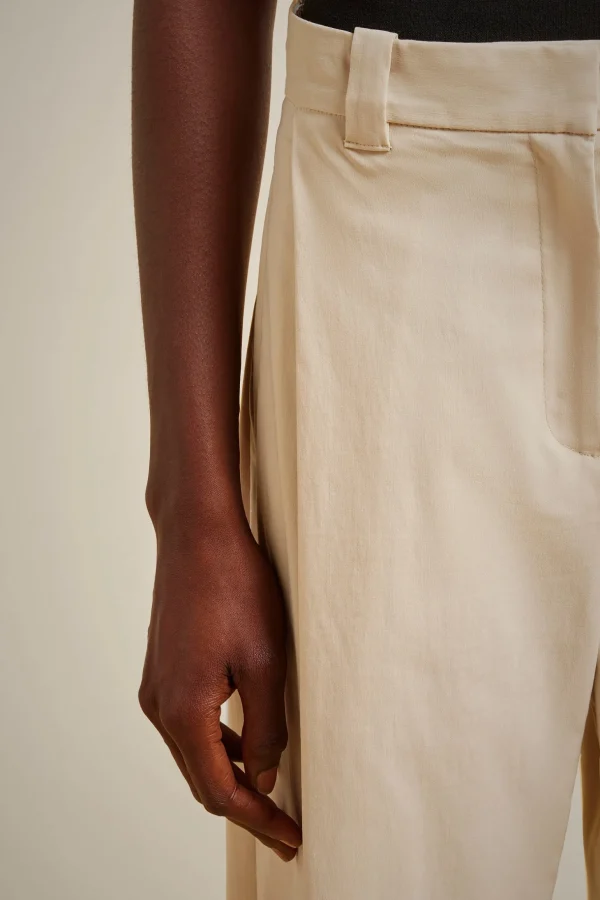 Store Liviana conti Pantalone Latte D'Avena | Nero