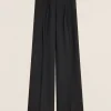 pantalone_7-2.webp Discount Liviana conti Pantalone Mango | Notte | Latte D'Avena | Nero