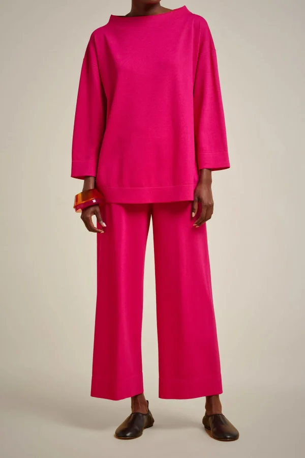 Cheap Liviana conti Pantalone Bordi Double Bianco/Corno | Bacca Di Goji/Fuxia | Notte/Uva | Nero