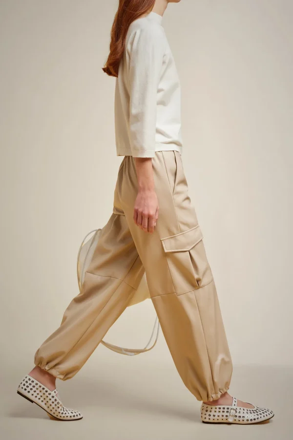 Flash Sale Liviana conti Pantalone Cargo Latte D'Avena