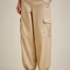 Flash Sale Liviana conti Pantalone Cargo Latte D'Avena