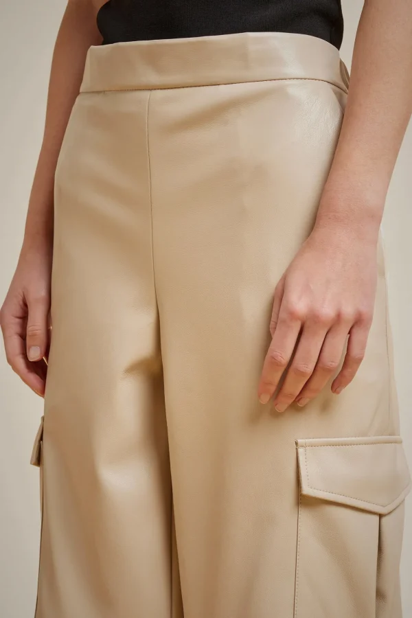 Flash Sale Liviana conti Pantalone Cargo Latte D'Avena