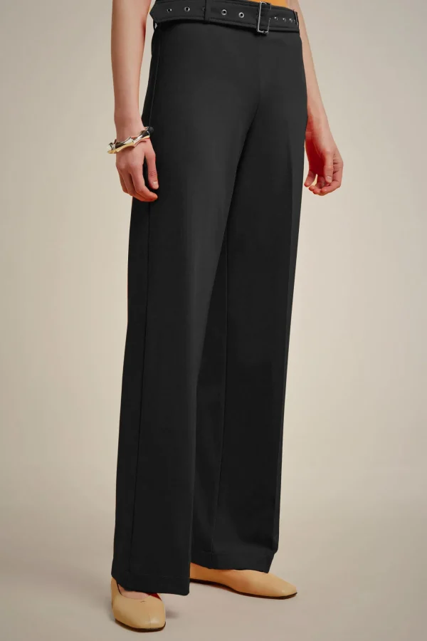 pantalone_con_cintur_4.webp Fashion Liviana conti Pantalone Con Cintur Mandarino | Nero