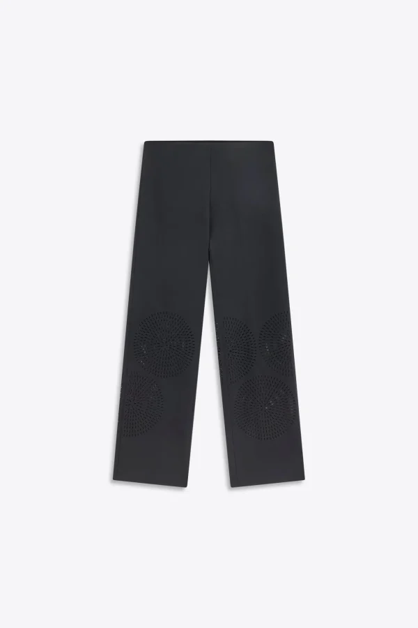 pantalone_con_laser_3.webp Best Sale Liviana conti Pantalone Con Laser Cyber Lime | Nero