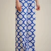 pantalone_jacquard_1.webp Online Liviana conti Pantalone Jacquard Rete Bianco/Marea