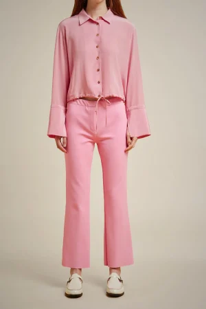 pantalone_svasato_0.webp Shop Liviana conti Pantalone Svasato Rosa Ruby | Notte | Latte D'Avena | Nero
