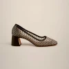 Clearance Liviana conti Pumps Rete Tecnica Nero