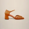 Sale Liviana conti Pumps Tomaia Intrecciata Clorofilla | Mostarda | Nero