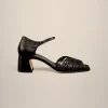 Sale Liviana conti Pumps Tomaia Intrecciata Clorofilla | Mostarda | Nero