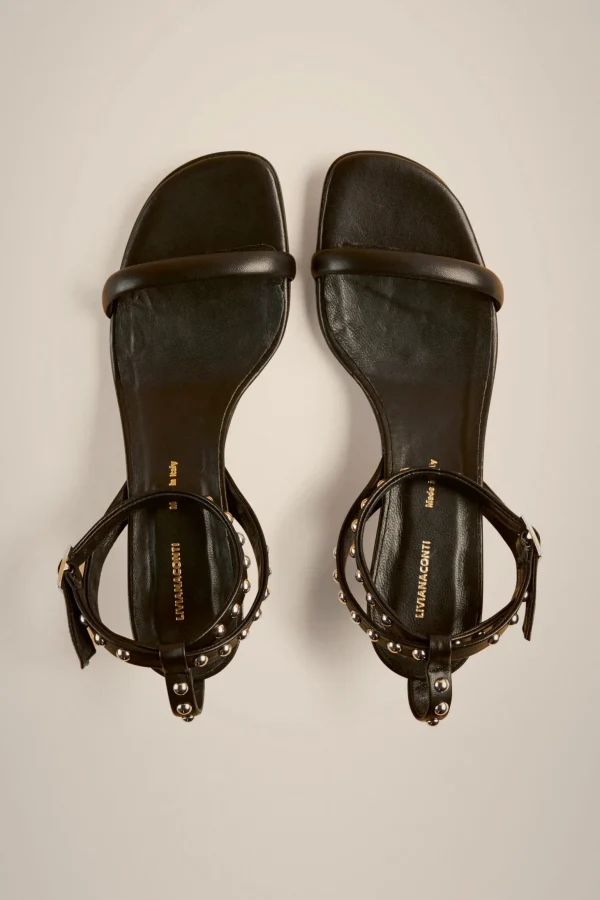 Sale Liviana conti Sandalo Con Borchie Nero