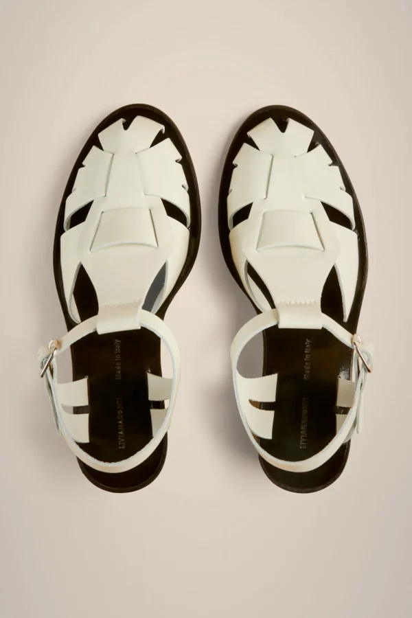 sandalo_fisherman_2-1.webp Clearance Liviana conti Sandalo Fisherman Bianco | Nero