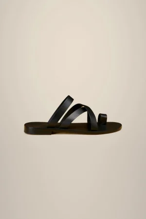 sandalo_flat_incroci_0.webp Clearance Liviana conti Sandalo Flat Incroci Nero