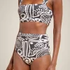 top_bikini_fascia_1.webp Best Liviana conti Top Bikini Fascia Graffito Nero/Bianco